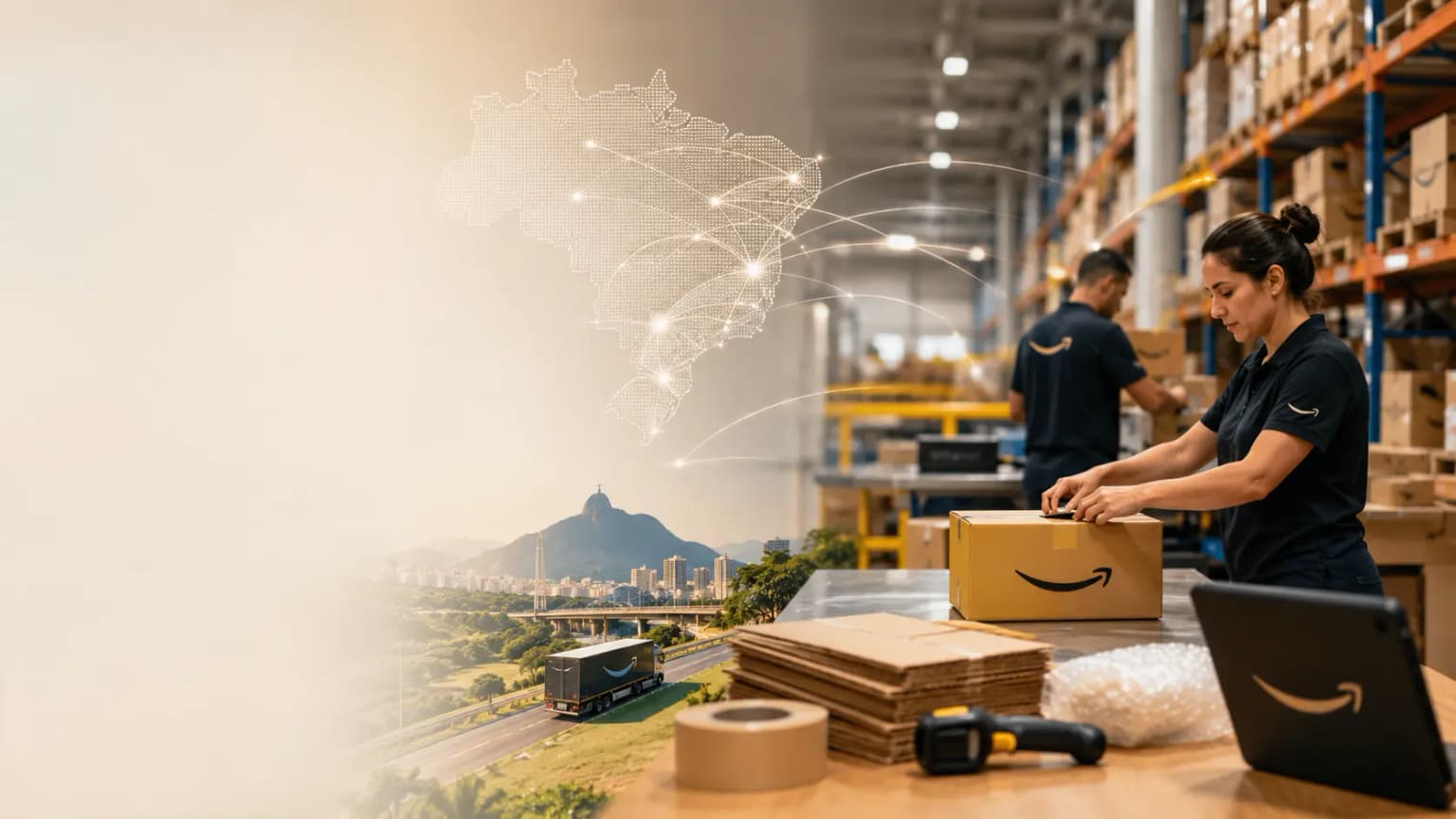 Amazon FBA no Brasil: como o fulfillment amplia o alcance nacional dos sellers