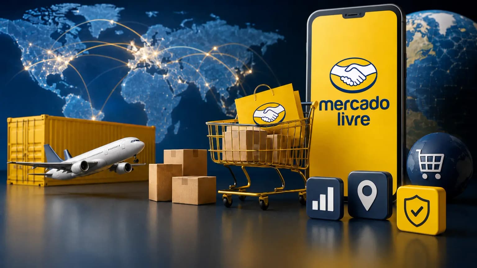 Mercado Livre ganha tração em cross-border com 14,1 milhões de novos anúncios internacionais: o que muda para quem compra