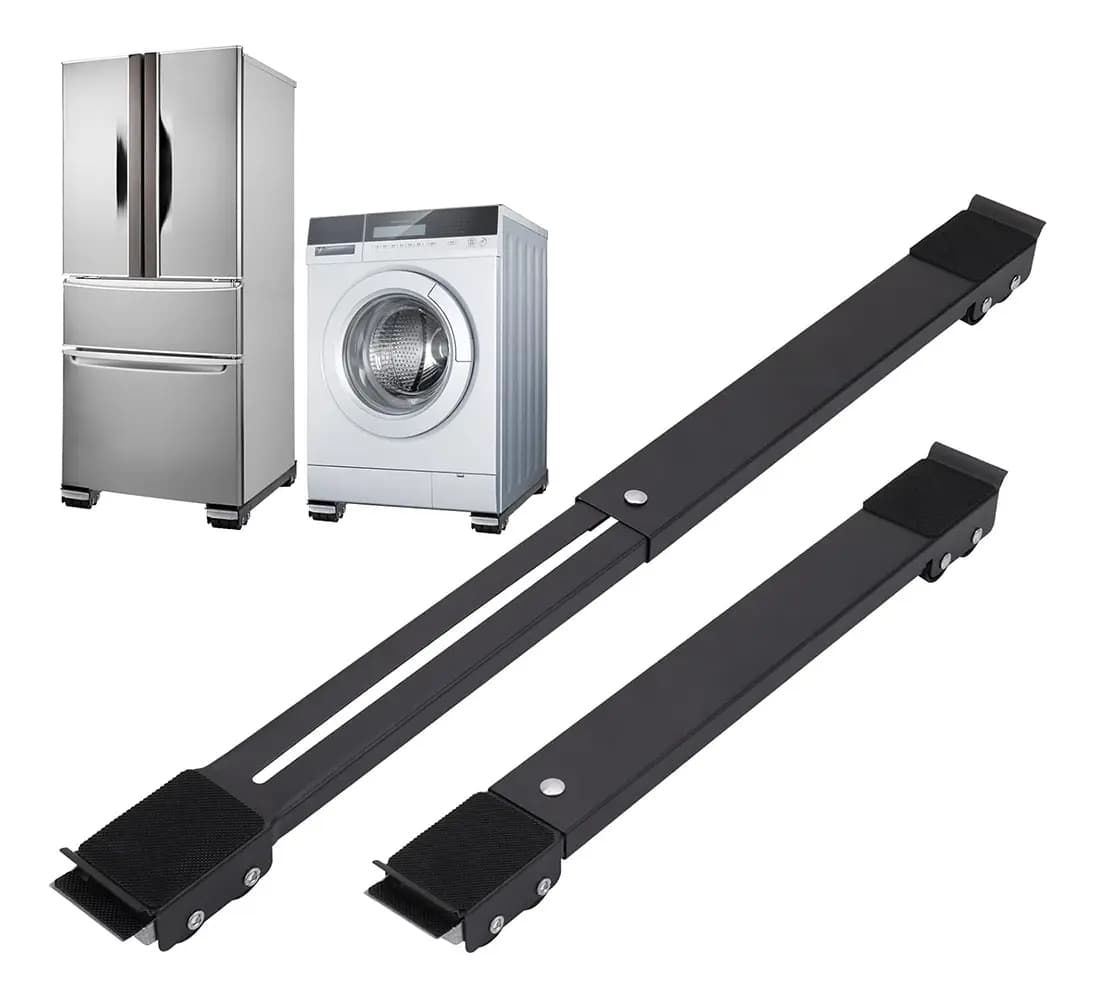 Base Suporte com Rodinhas para Máquina de Lavar e Geladeira
