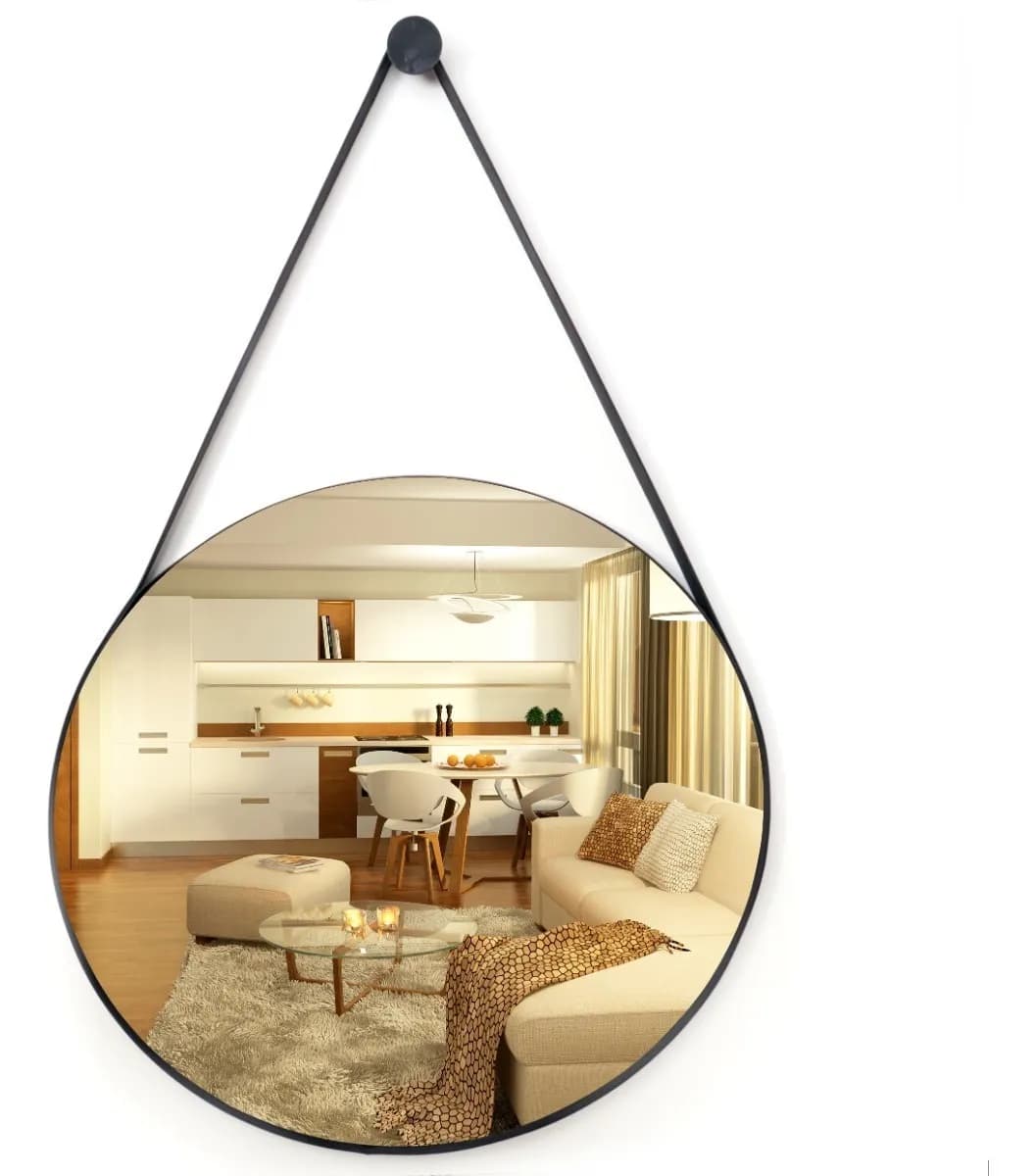 Espelho Adnet Redondo 30cm com Alça