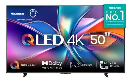 Smart TV 50 QLED 4K Hisense 50Q6QV HDR10