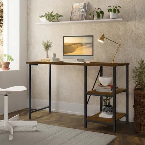 Mesa Escrivaninha Office Estilo Industrial KLM 1,10m