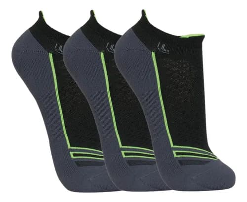 Kit 3 Pares Meia Lupo Dry Cano Curto Alta Performance