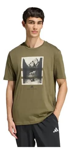 Camiseta adidas Outdoor Kayaking Estampada por R$80 com cupom (SOHOJE)