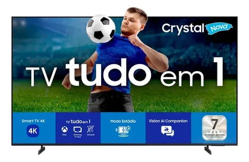 Smart TV Samsung 70" Crystal UHD 4K U8500F 2025 por R$ 3.859 (com cupom)