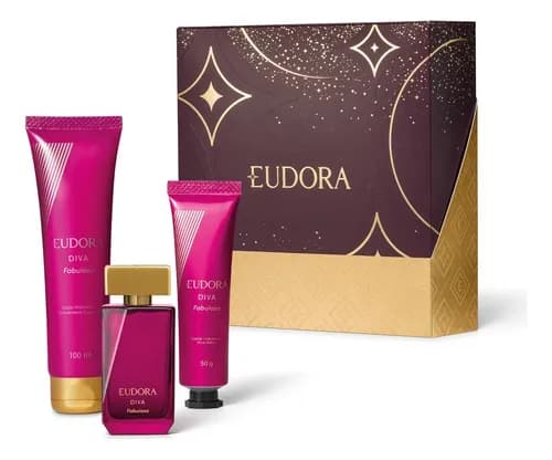 Kit Presente Diva Fabulosa Eudora Feminino