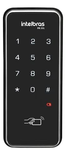Fechadura Digital Intelbras FR 201 Sobrepor Preto