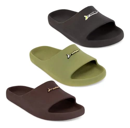 Chinelo Rider Slide Drip Confortável Original 11983 - Oferta com Cupom
