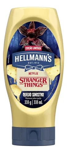 Maionese Hellmann's Queijo Sinistro Bisnaga 335g