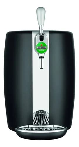 Chopeira Krups Heineken B101 5L Preta com Cupom APROVEITAESSA