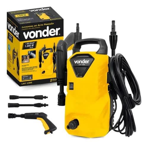 Lavadora de Alta Pressão Vonder LAV 1300 (1300 libras) por R$ 219,99