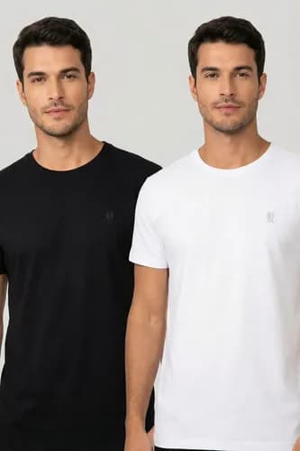 Kit 4 Camisetas Masculinas Polo Wear Sortido com Cupom
