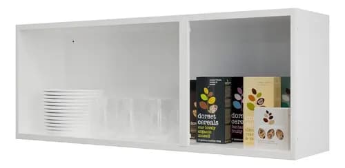 Armário Aéreo Itatiaia Rose 3 Portas Branco