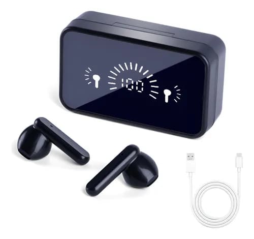 Fone de Ouvido Bluetooth S20 com Espelho Impermeável