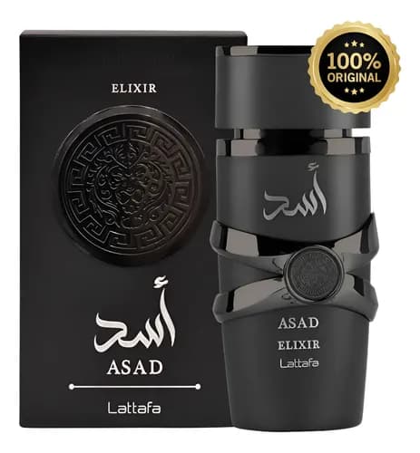 Perfume Lattafa Asad Elixir EDP 100ml Original com NF por R$ 184 no Pix (com cupom)
