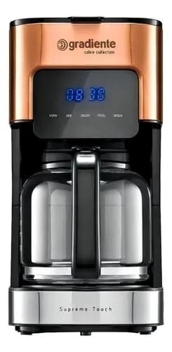 Cafeteira Digital Gradiente Supreme Touch Cobre 1.5L