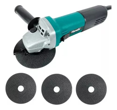 Esmerilhadeira Angular Hanabi 880W 115mm por R$ 105 (cupom SOHOJE)