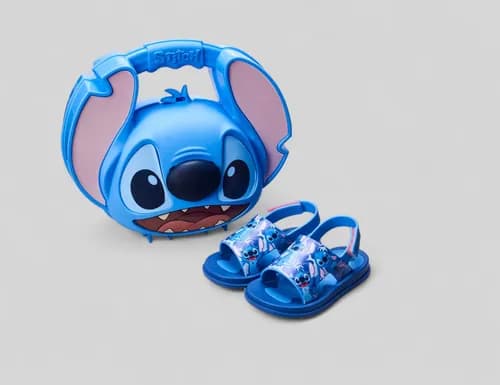 Sandália Grendene Kids Stitch Hora do Lanche Kit