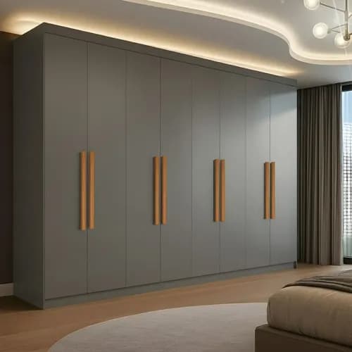 Guarda Roupa Casal Paris Espresso Móveis 8 Portas