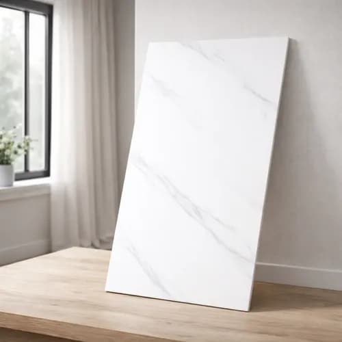 Kit 10 Placas Adesivas Mármore 3D Auto Colante Branco