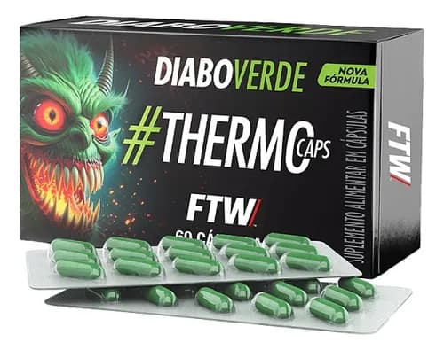 Termogênico ThermoCaps 200mg FTW 60 Cápsulas - Oferta