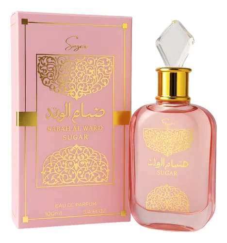 Perfume Árabe Sabah Al Ward Sugar EDP 100ml (Al Wataniah) por R$157