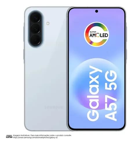 Samsung Galaxy A57 5G 128GB 8GB RAM com IA - Oferta com cupom