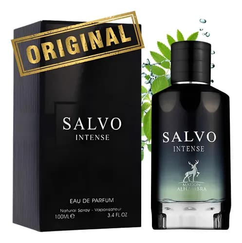 Perfume Masculino Arabe Salvo Intense 100ml Original