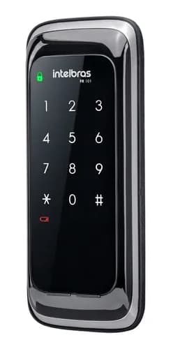 Fechadura Digital de Sobrepor Intelbras FR 101 Preta