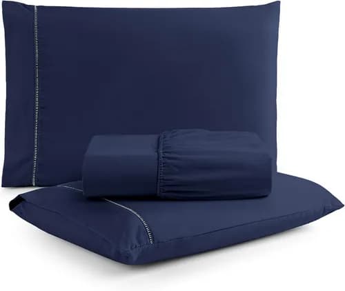 Jogo de Lençol Queen Micropercal 400 Fios 3 Peças