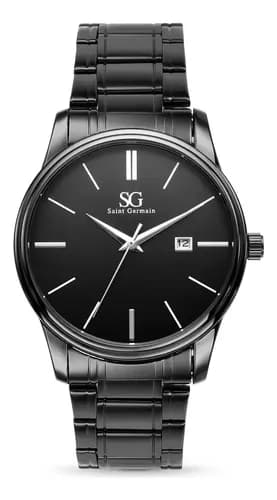 Relógio Saint Germain Chroma Masculino 42mm Preto por R$ 101,92 no Pix (cupom ESTILOML)