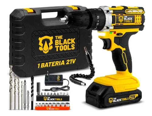 Parafusadeira e Furadeira de Impacto The Black Tools TB-21PW 3/8 por R$119 (cupom QUEROPROMO)