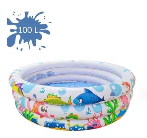Piscina Inflável Infantil Summer Fun 100 Litros Redonda