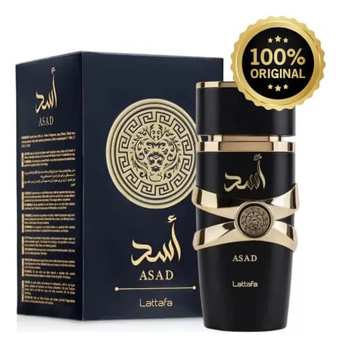 Perfume Lattafa Asad Eau de Parfum 100ml Original (com NF) por R$ 165 no Pix