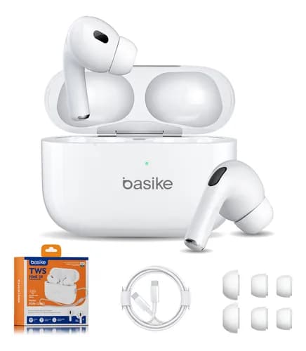 Fone de Ouvido Bluetooth 5.3 Basike Sem Fio por R$ 66,16