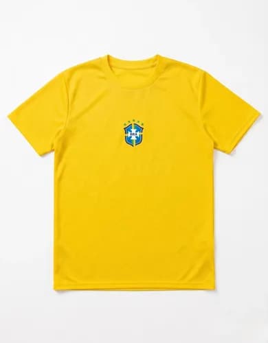 Camisa do Brasil Dry Fit Masculina Copa do Mundo - Oferta Imperdível