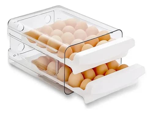 Organizador Porta Ovos Vie Idéale 40 Unidades com Tampa