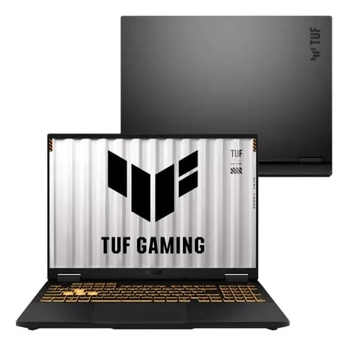 Notebook Gamer ASUS TUF Gaming F16 FX608JHR RTX 5050 i5 14ª 8GB 512GB SSD 16" 165Hz (Linux) por R$ 6.291 + cupom