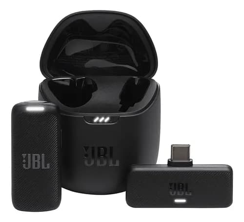 Microfone JBL Quantum Stream Wireless USB-C Preto