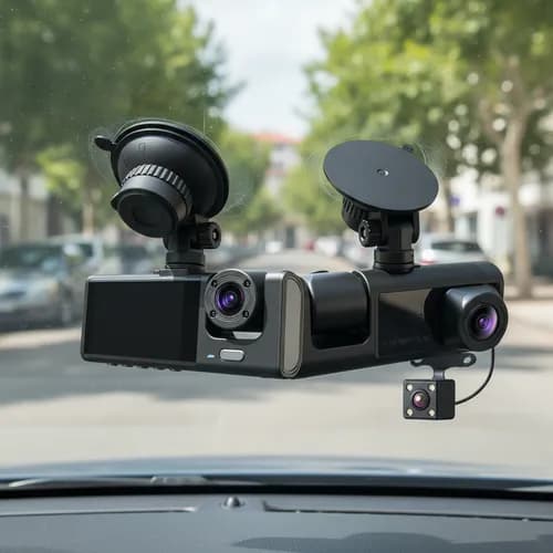 Câmera Automotiva Veicular Full HD 1080p com Visão Noturna