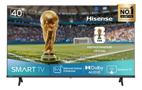 Smart TV Hisense 40A4NV 40" Full HD com HDR10 e Alexa/Google Home