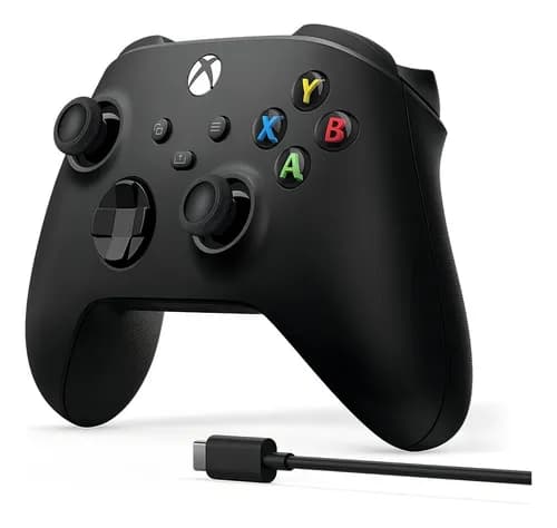 Controle Xbox Series Carbon Black Sem Fio Microsoft