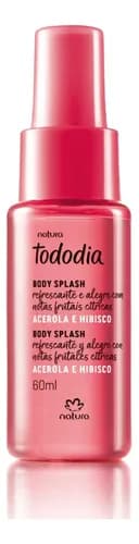 Body Splash Tododia Acerola e Hibisco Natura 60ml