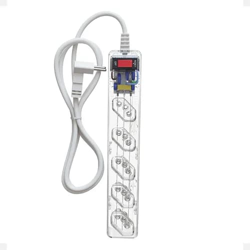 Protetor Elétrico Clamper iClamper Energia 5 com 5 Tomadas e LCF