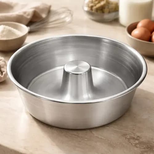 Forma de Pudim e Bolo Alumínio 26cm