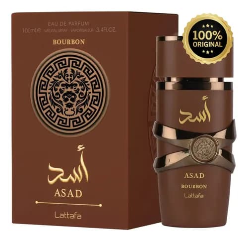 Perfume Arabe Lattafa Asad Bourbon 100ml Masculino por R$ 183 no Pix