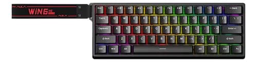 Teclado Magnético Aula Win60HE Switch Gray Wood