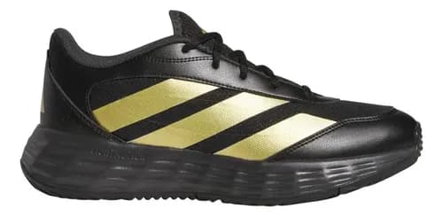 Tênis Adidas Gamechaser Adidas Preto/Dourado - Oferta Imperdível