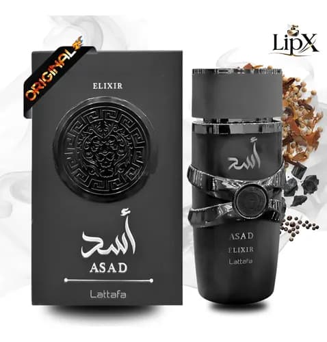 Perfume Lattafa Asad Elixir EDP 100ml Original (com NF) no Pix + Cupom