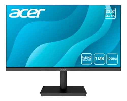 Monitor Acer MK241Y FLT 23,8" IPS Full HD 100Hz Zero Frame por R$350 (cupom + saldo Mercado Pago)